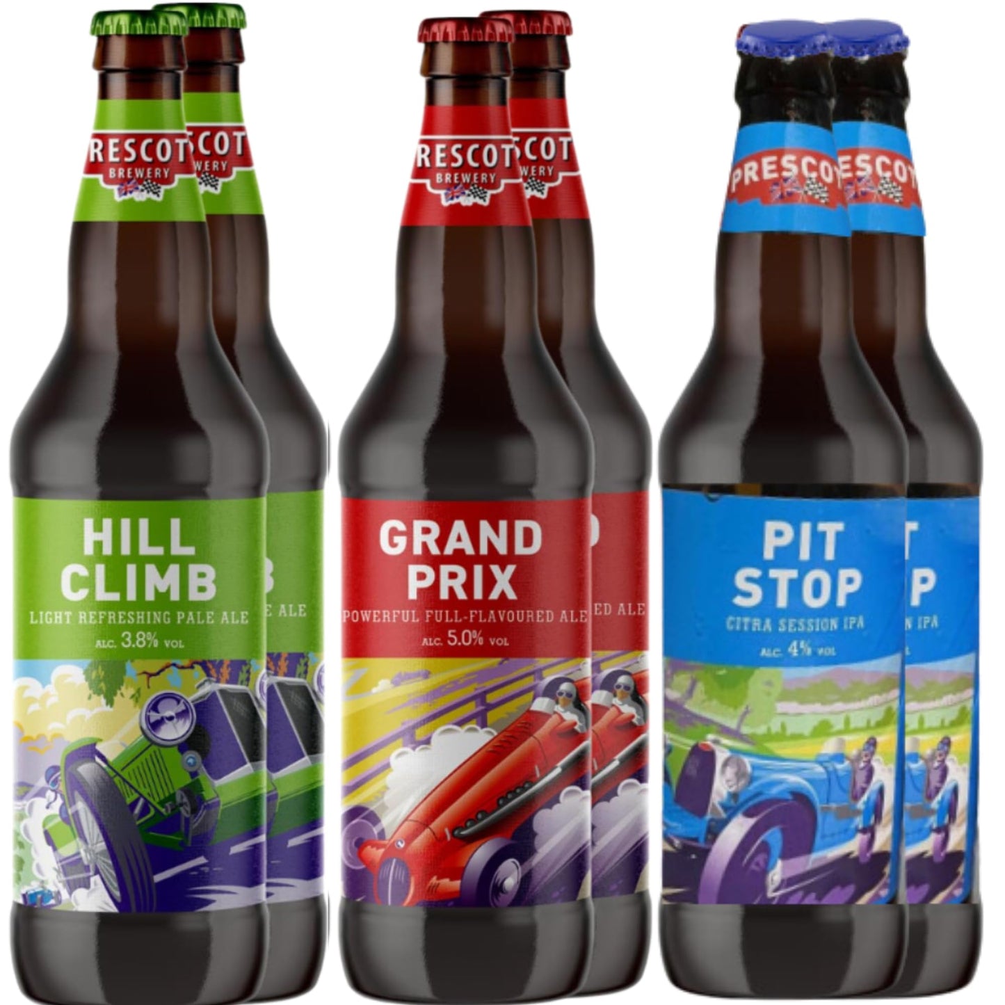 - Premium British Cotswolds Pale Ale & Real Ale Craft Beer Gift Set | 6 x 500ml Beer Bottles -