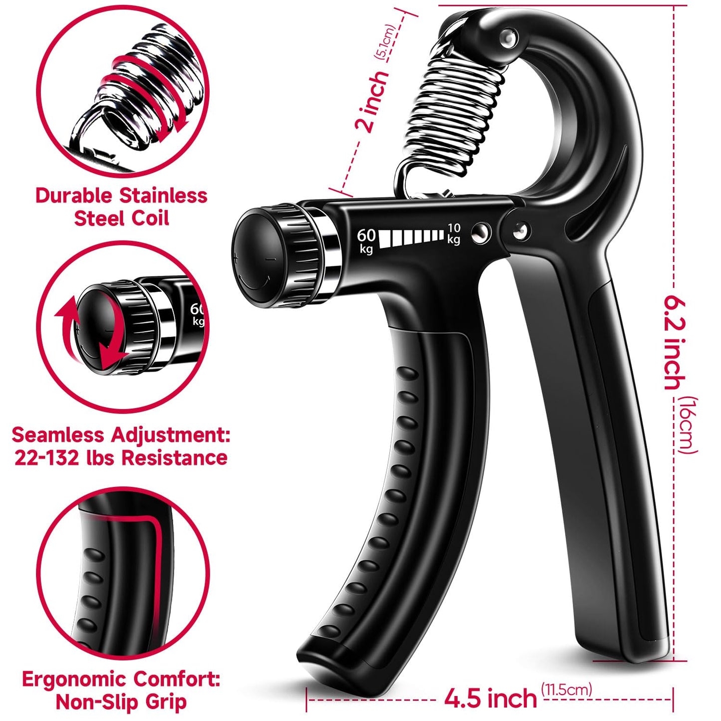 - FitBeast Grip Strengthener -