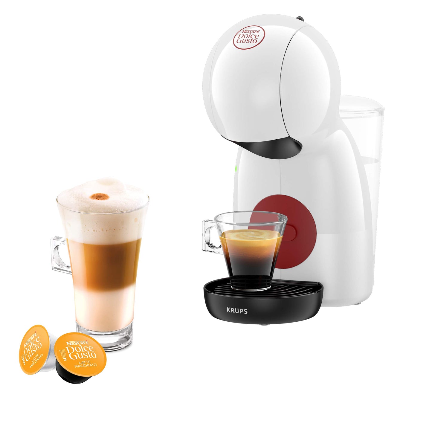 - Nescafé Dolce Gusto Piccolo XS Manual Coffee Machine -