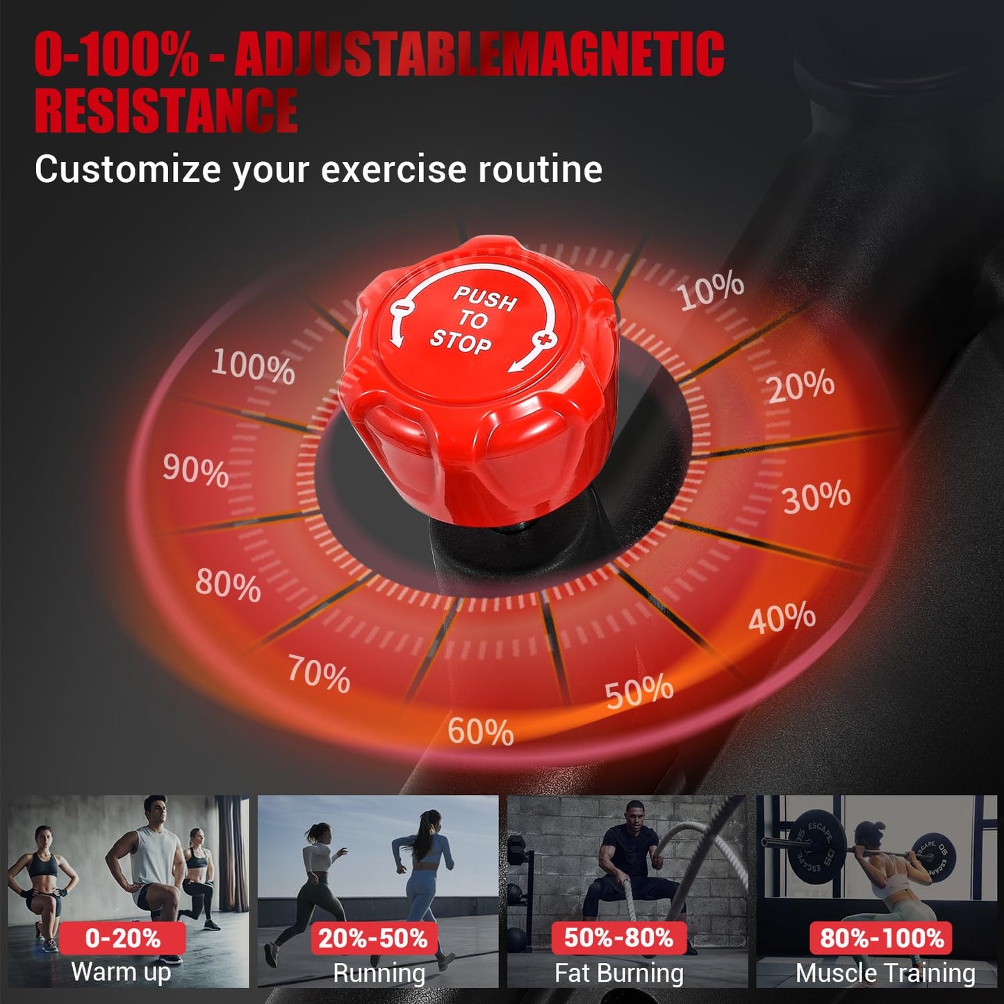 - DMASUN Indoor Exercise Bikes | Plus Magnetic Resistance Stationary Bike | Spinning Bike For Home Training Cardio Workout -