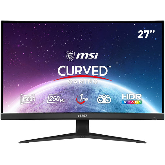 - MSI G27C4X 27 Inch FHD Curved Gaming Monitor | 1500R 1920 x 1080 VA Panel | 250Hz / 1ms | AMD FreeSync Premium | HDR Ready -