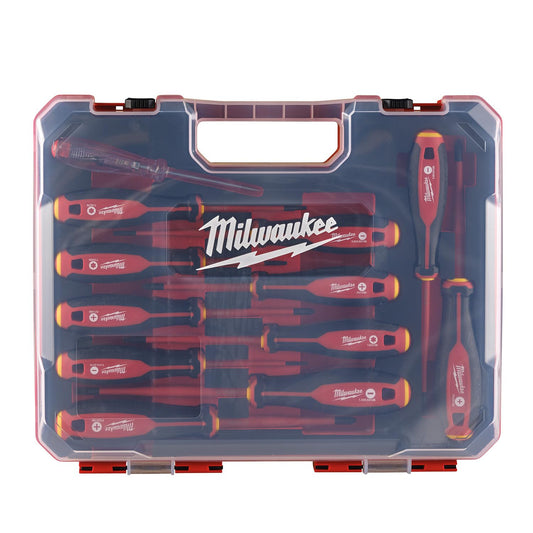- Milwaukee 4932479095 12 Piece Tri-Lobe Vde Screwdriver Set -