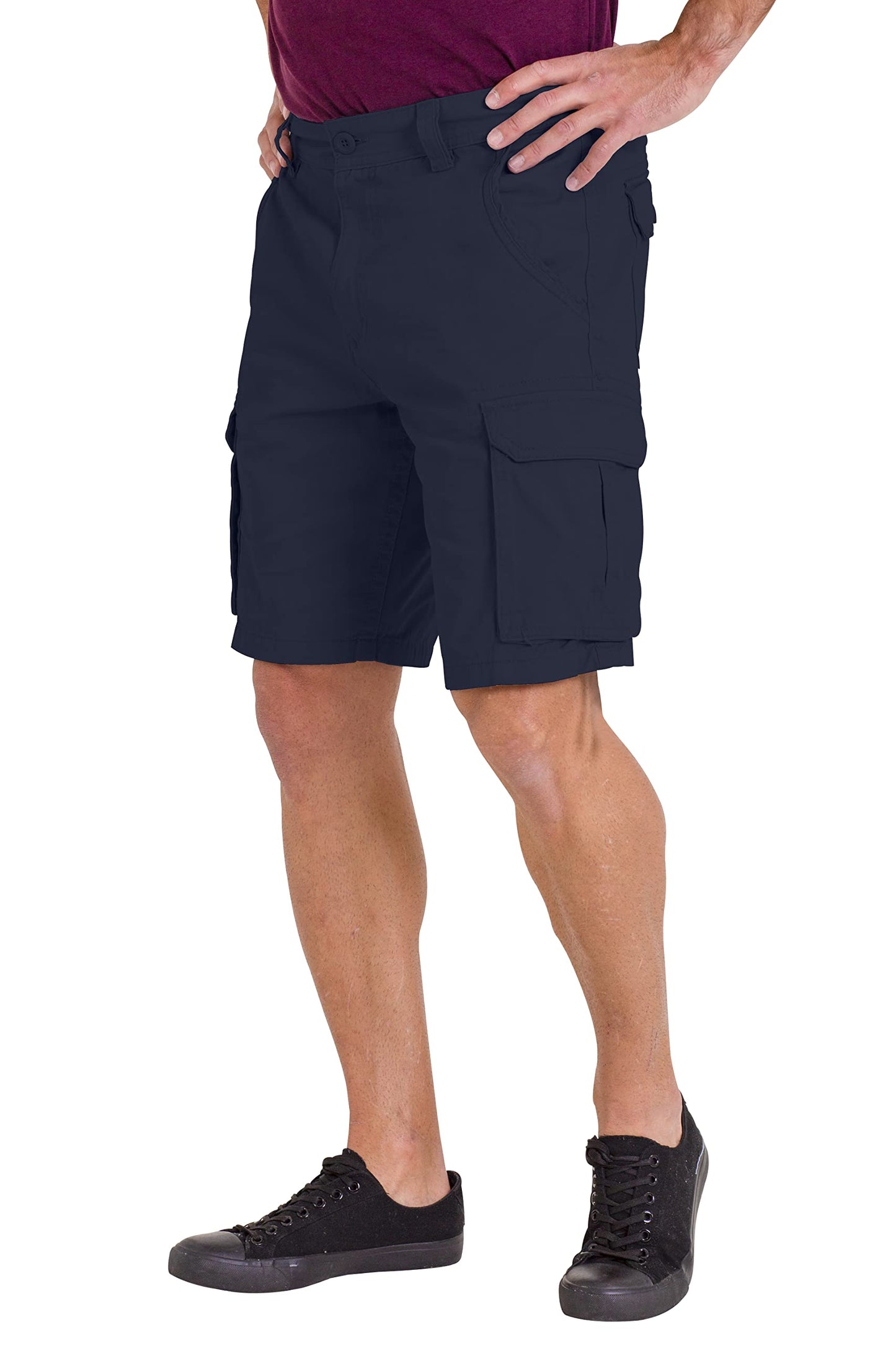 - westAce Mens Cargo Combat Shorts 100% Coton 6 Pockets