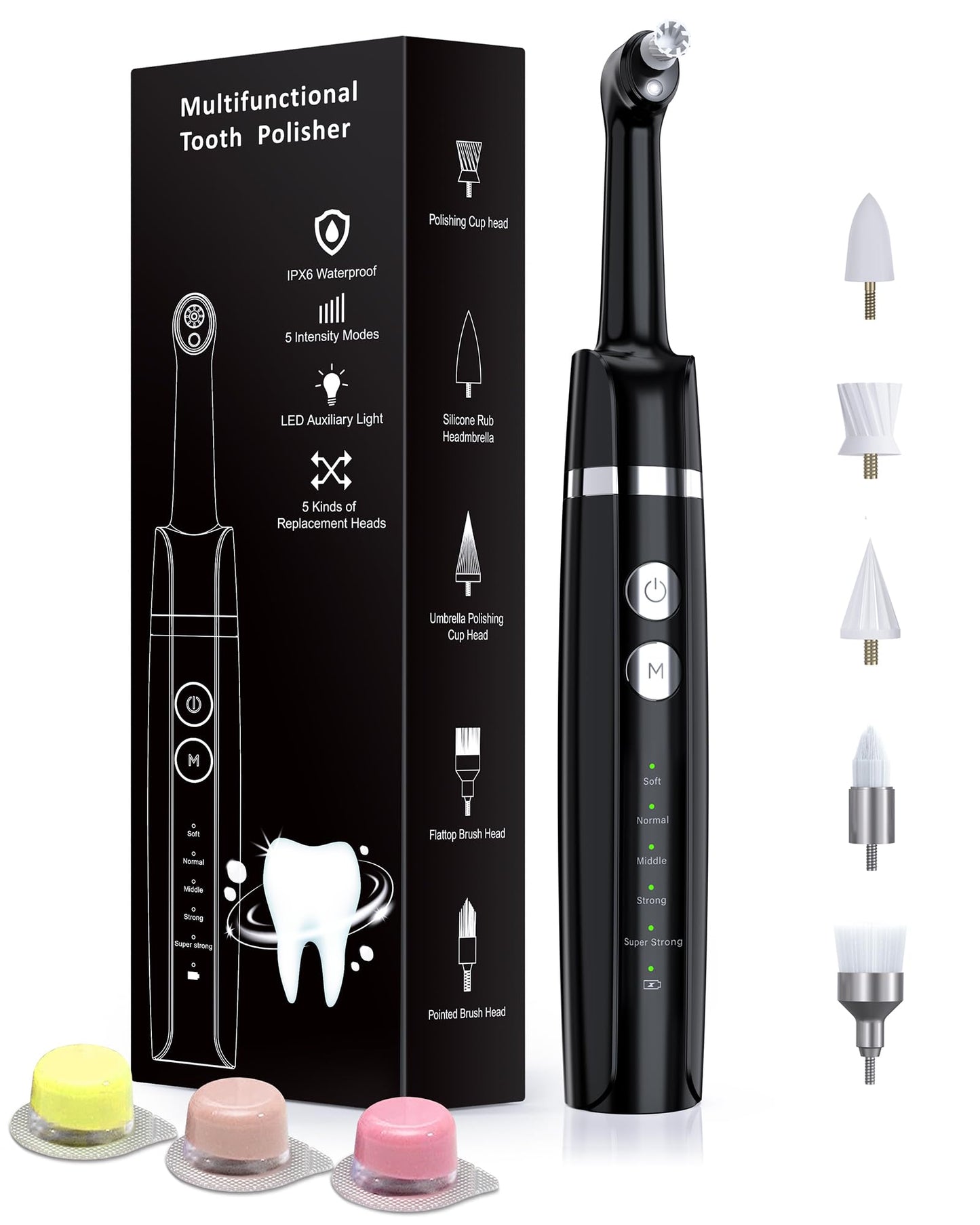 - Tooth Polisher | Trueocity Teeth whitening kit | 5 Modes for Plaque Stain Removal -