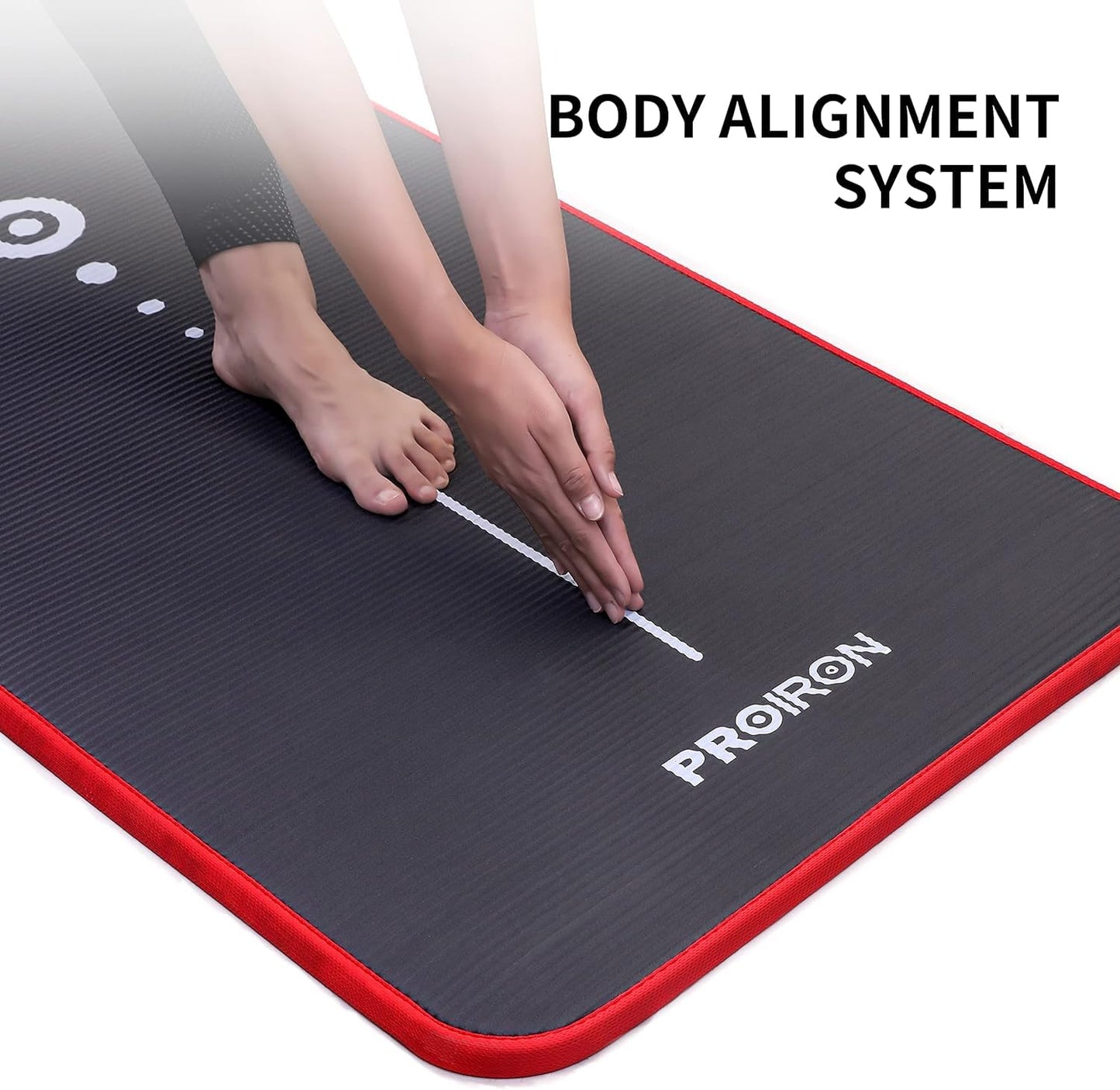 - PROIRON Pilates Mat | Edge Protection | Non-Slip | Yoga Mat -