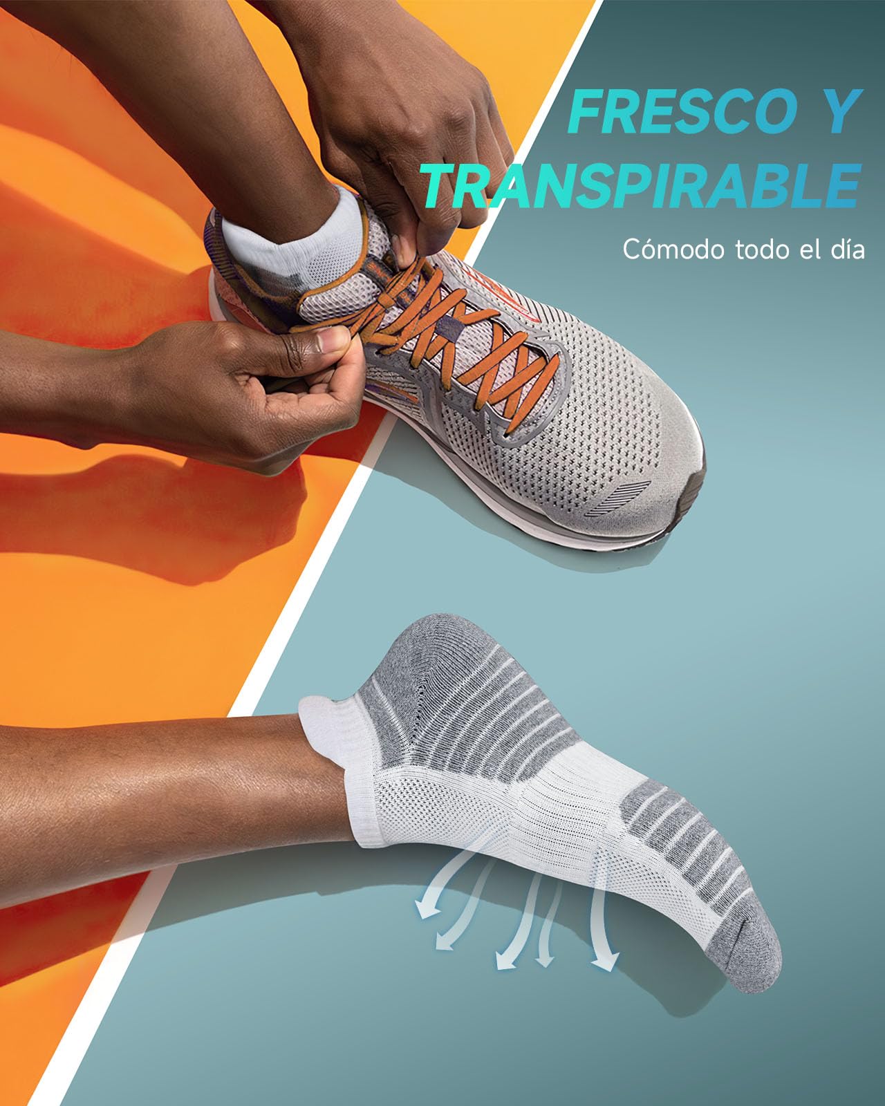 - TANSTC | Running Socks | Anti-Blister | Cushioned Sports Socks -