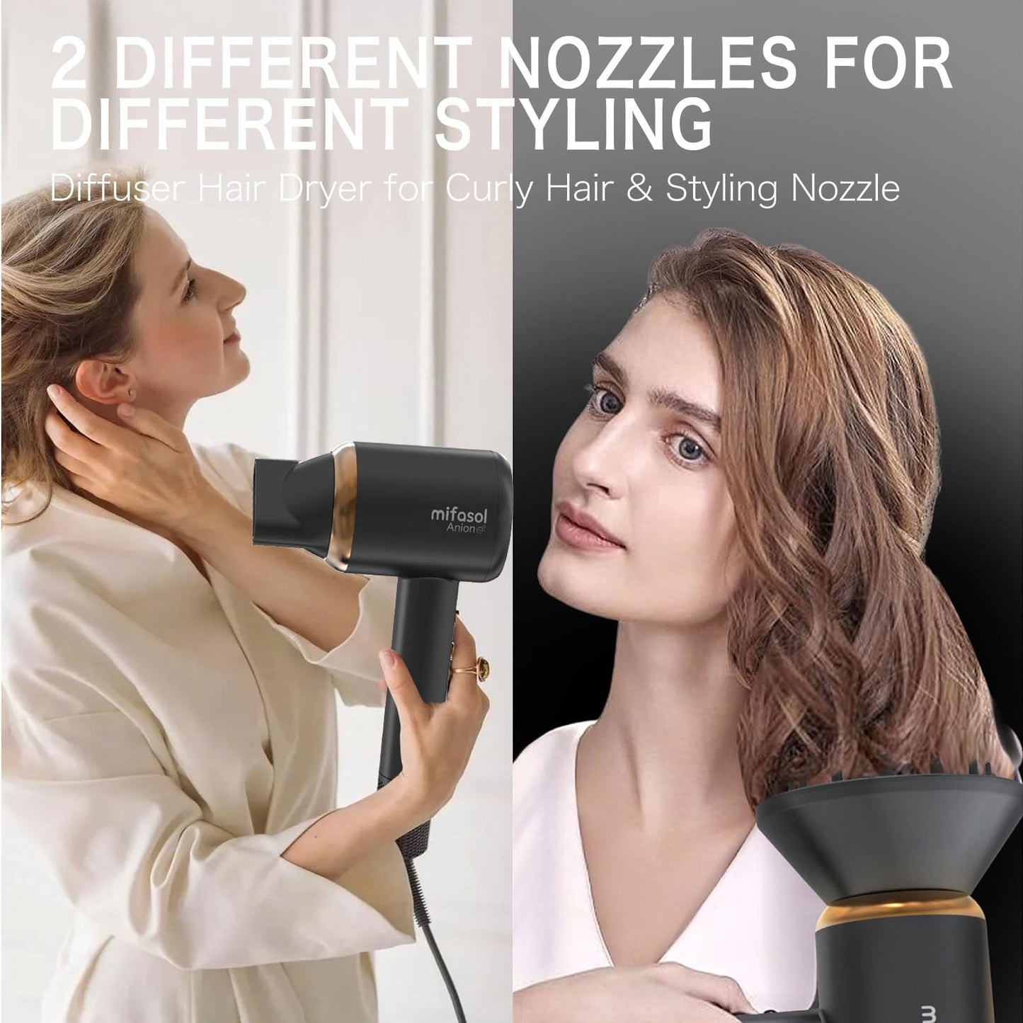 - Mifasol Ionic Hair Dryer | Fast Drying Hair Dryer 1600W -