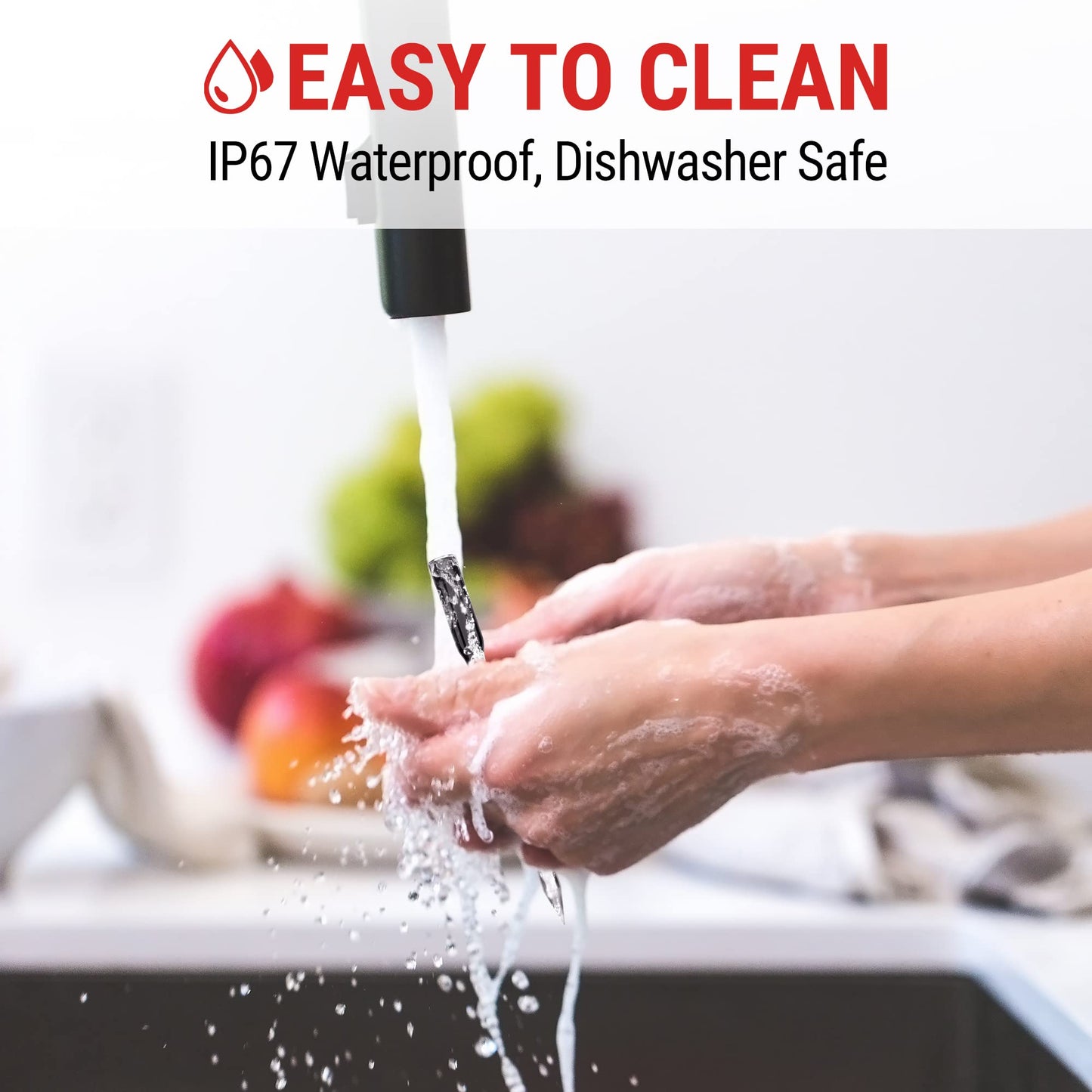 - ThermoPro TempSpike 150m Range Truly Wireless Meat Thermometer | Bluetooth Meat Thermometer -