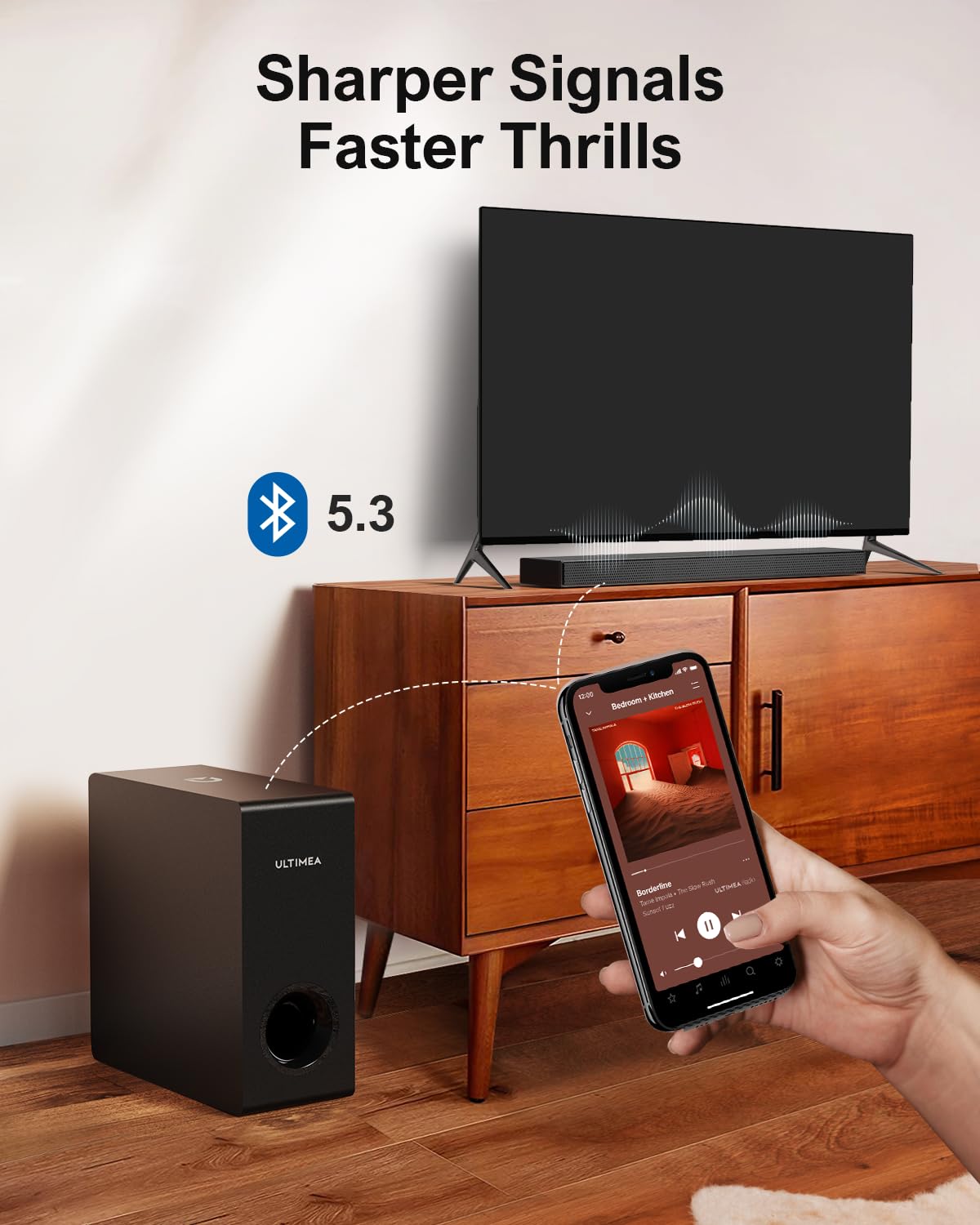 - ULTIMEA Sound Bar for TV |  Dolby Atmos | Soundbar -