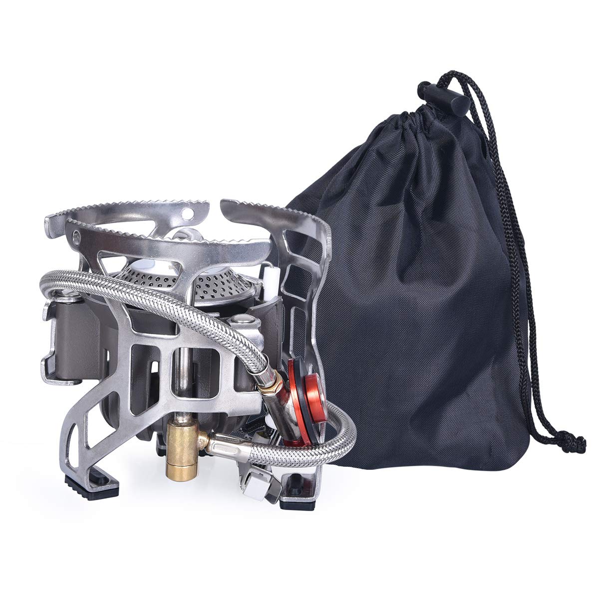 Boundless Voyage High Power Portable Lightweight Stove Camping Gas Stove Fishing Stove for Outdoor Camping Hiking Cooking