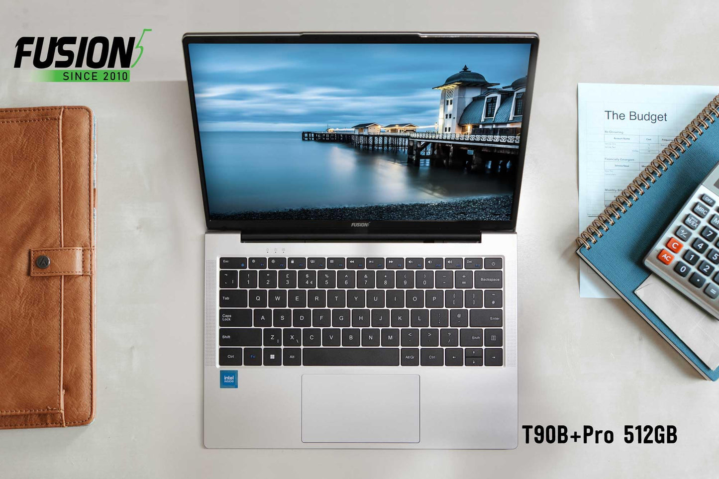- Fusion5 13th Gen 14.1" Full HD Windows 11 Laptop | 512GB M.2 SSD Storage -