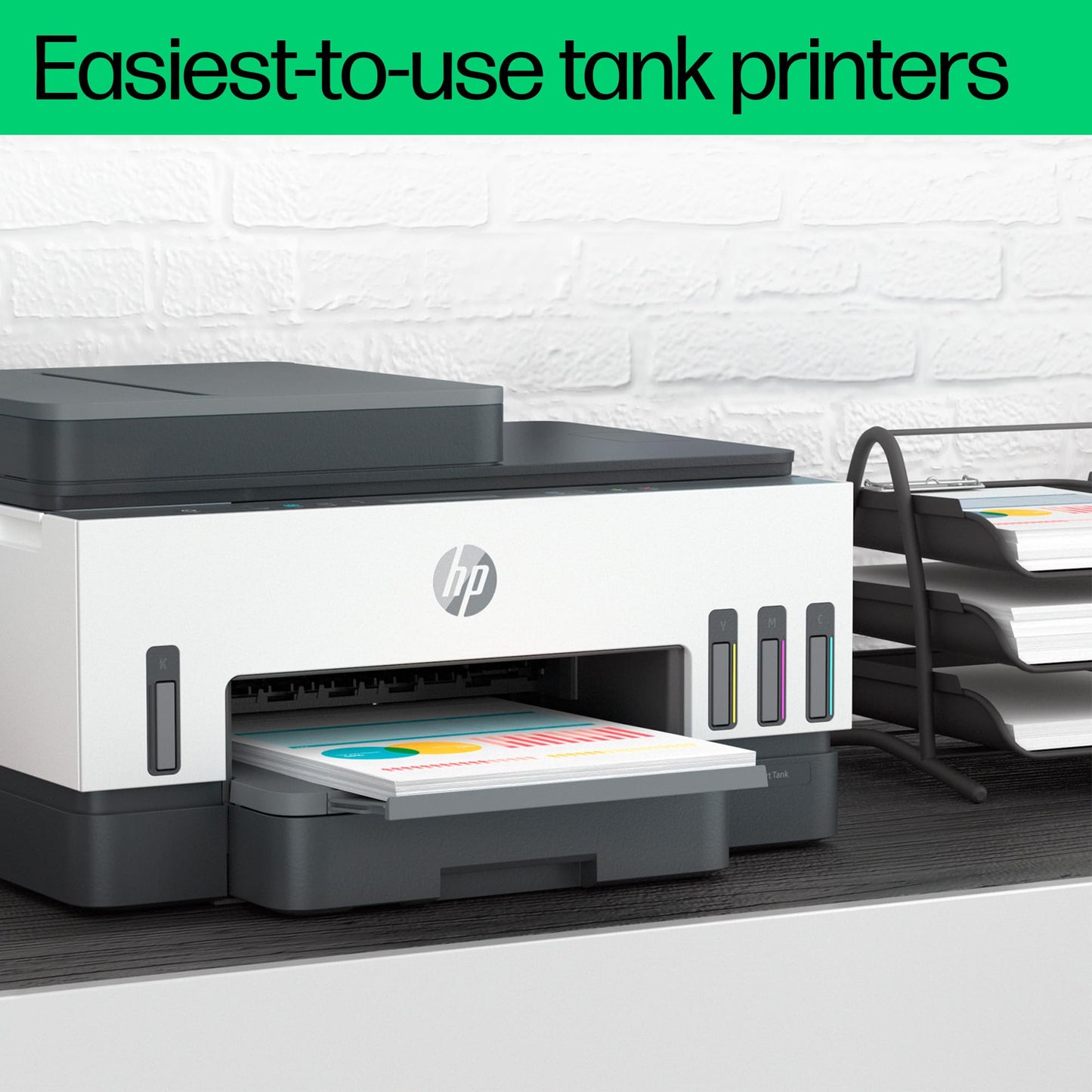 - HP 28B75A Smart Tank 7305 Wireless All-in-One Printer -
