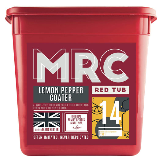 - MRC Lemon Pepper Coater 2.5kg | Meat Marinade | BBQ Rub -