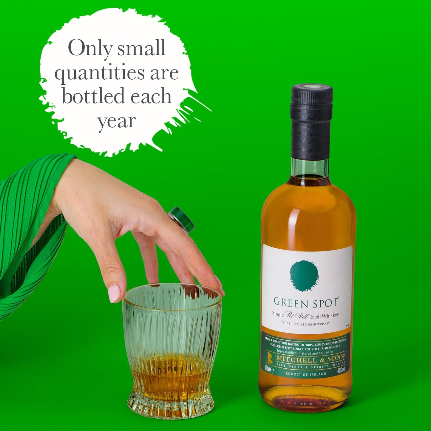 - Green Spot Single Pot Still Irish Whisky with Gift Box | 70cl -
