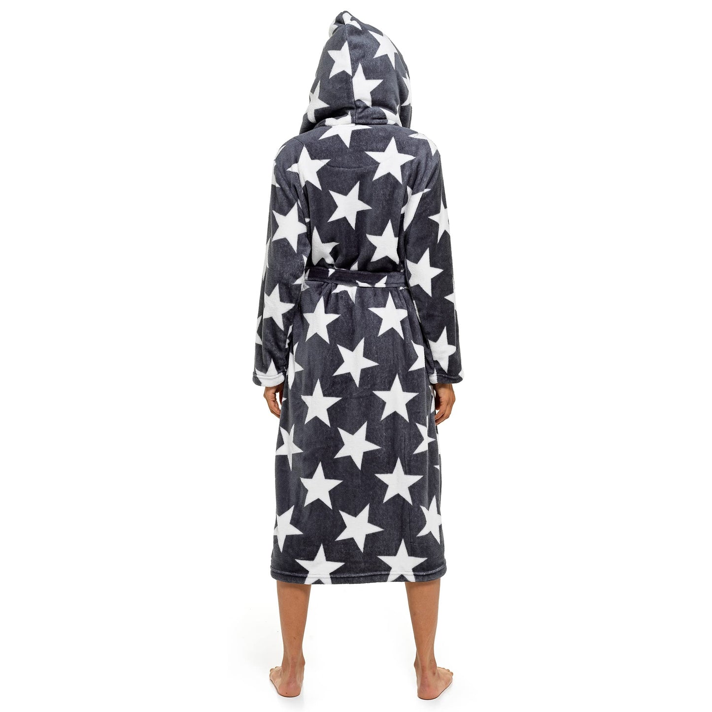 - INSIGNIA Ladies Dressing Gown | Fluffy Super Soft Hoodie -