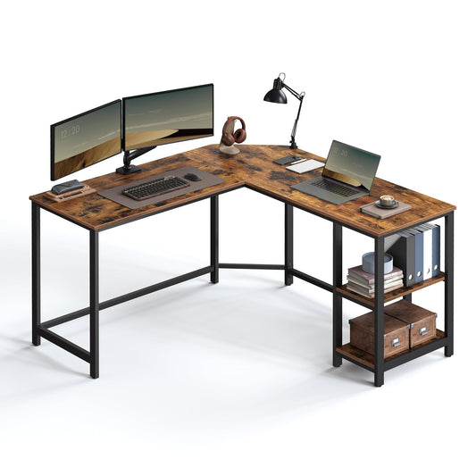 - VASAGLE Computer Desk, L-Shaped Corner Desk -