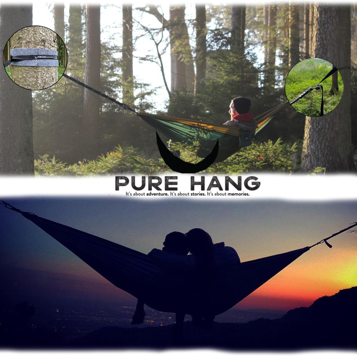 - PURE HANG Premium XXL Hammock | Double -