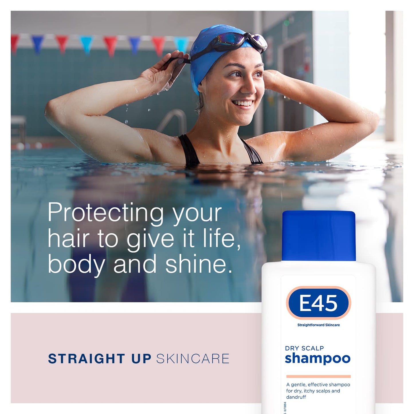 - E45 Dermatological Dry Scalp Shampoo 200 ml | E45 Shampoo For Dry Scalp Relief –