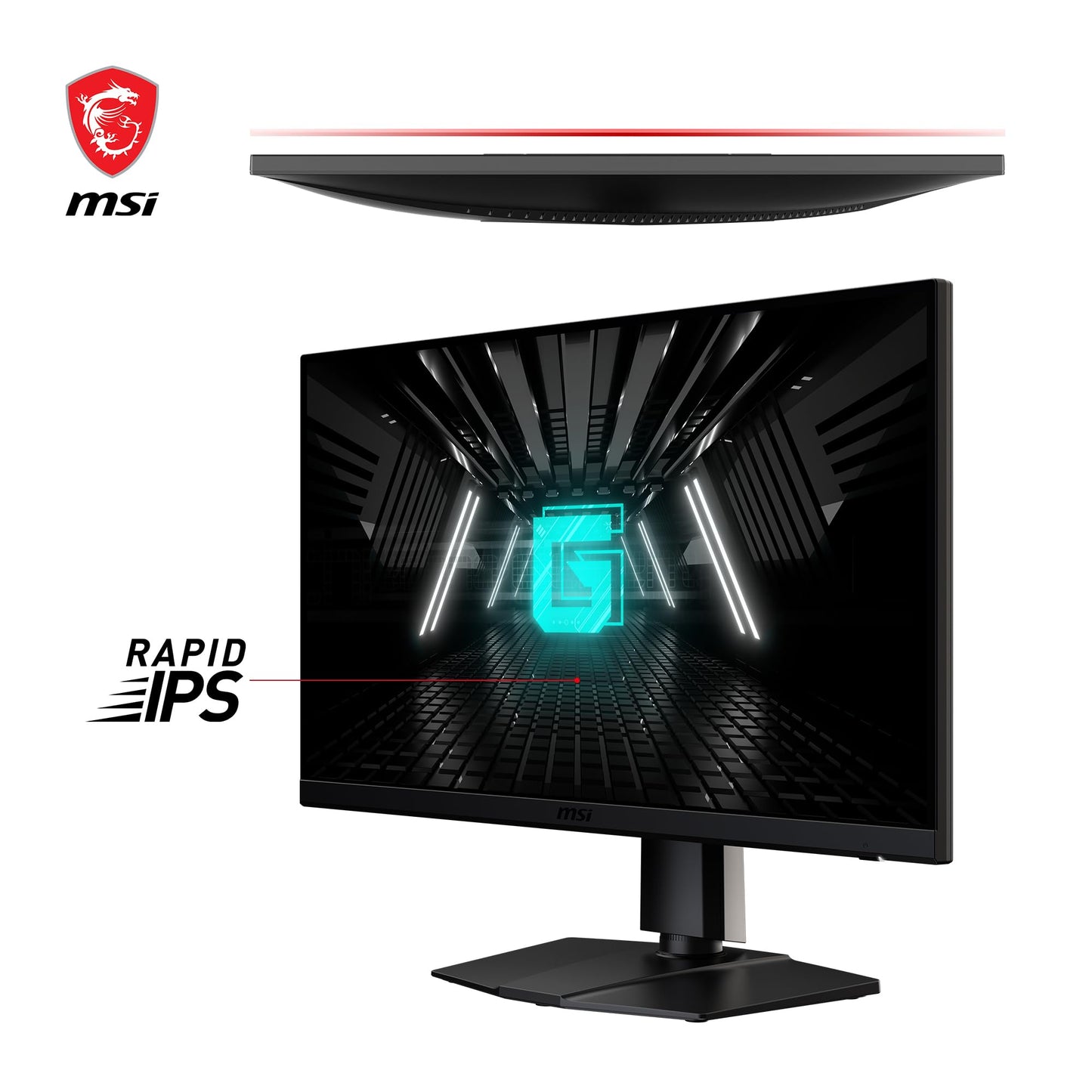 - MSI G272QPF 27 Inch WQHD Gaming Monitor | 2560 x 1440 Rapid IPS Panel | 170 Hz / 1ms GtG, 120.22% sRGB Colour Gamut -