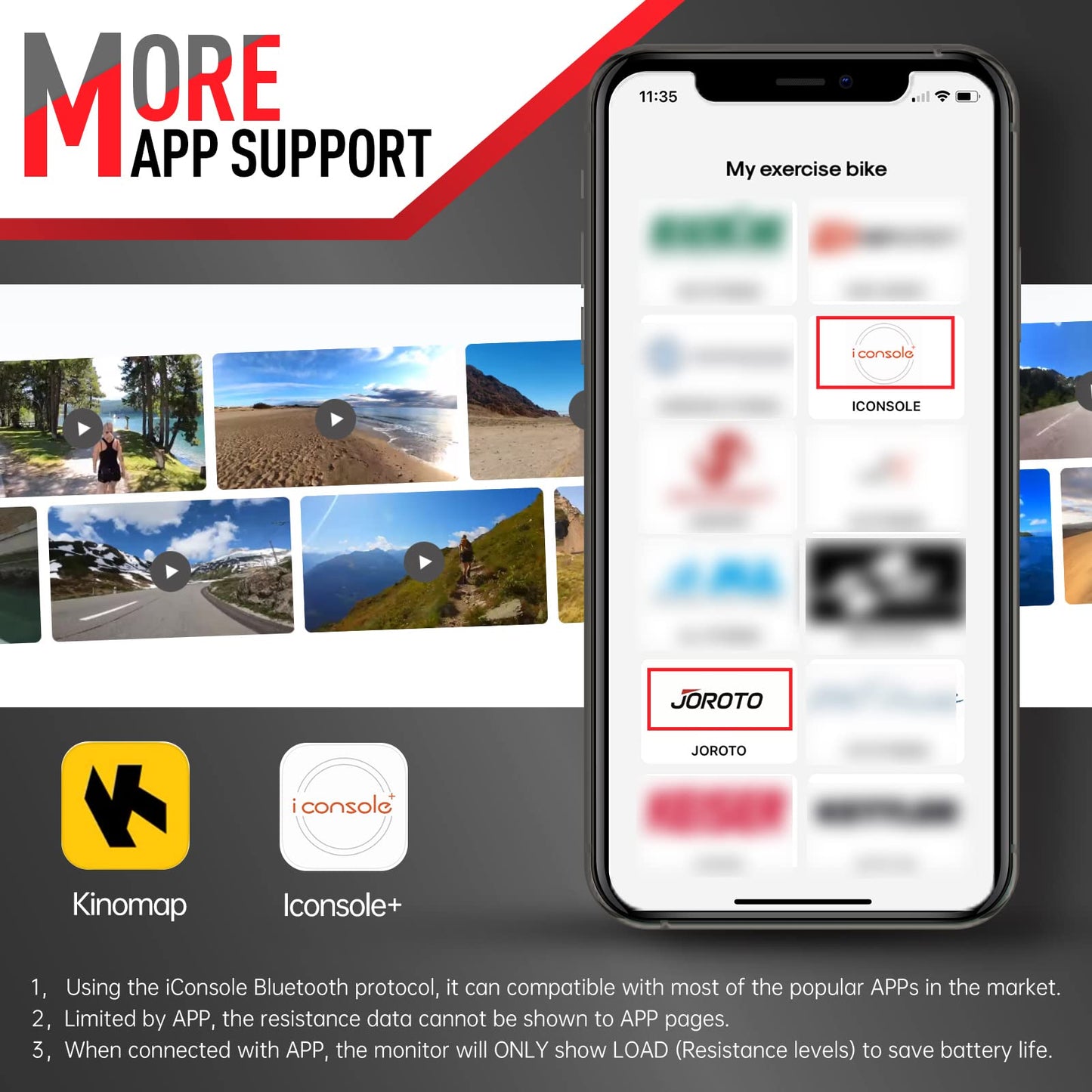 - JOROTO X4S Bluetooth Exercise Bike | Indoor Cycling Bike -