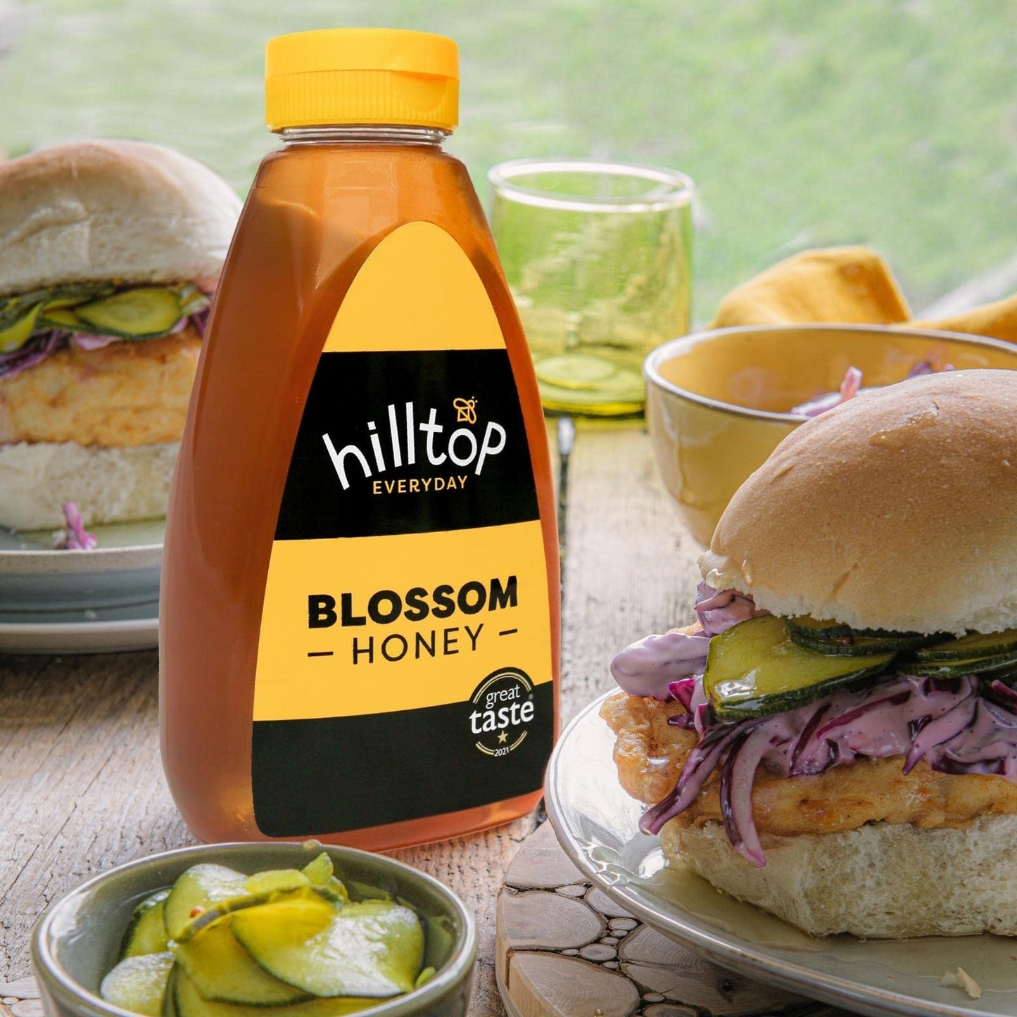 - Hilltop Blossom Honey | 720g | Pure and Natural Honey -