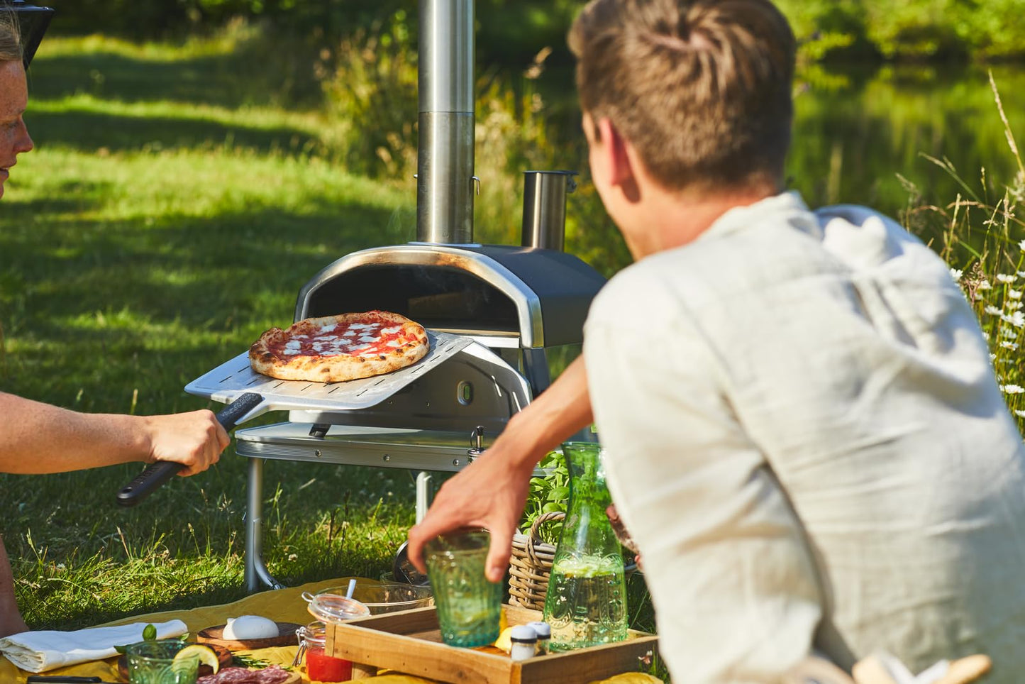 - Ooni Fyra 12 Wood Fired Outdoor Pizza Oven | Portable Hard Wood Pellet Pizza Oven -