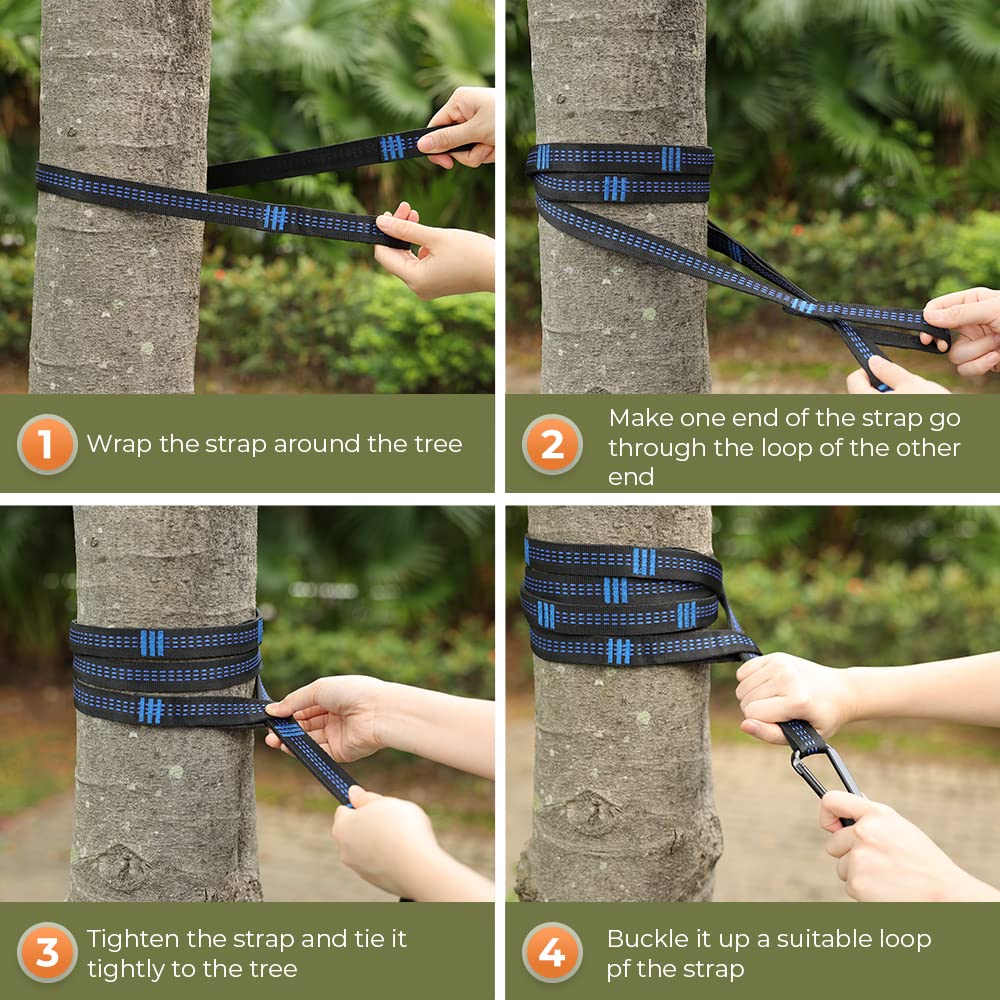 - Glymnis Camping Hammock | 2 Person | Lightweight Double Hammock -