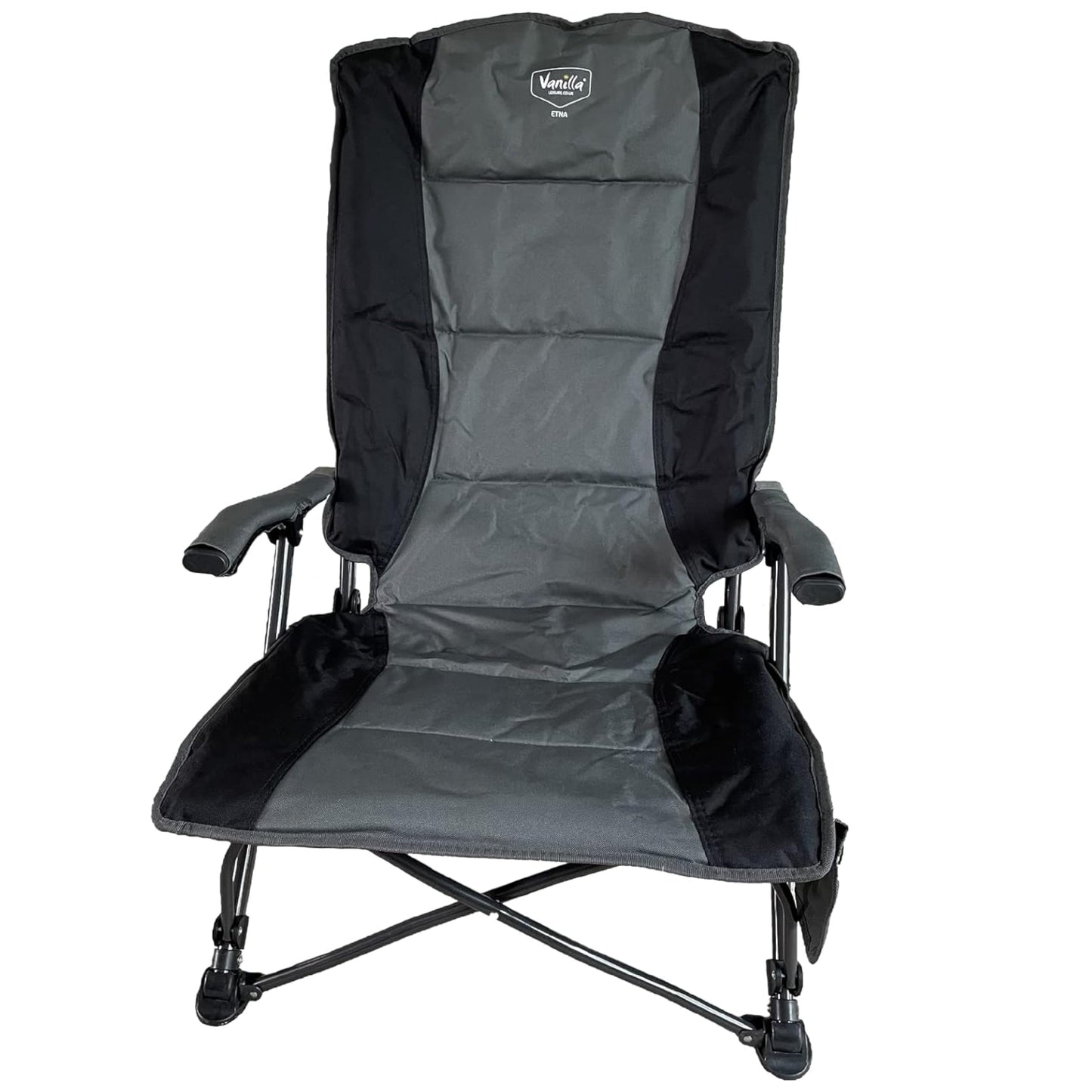 - Vanilla Leisure Camping Chair - Max 180kg Load Collapsible Camping Chairs for Heavy People -