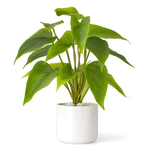 - Mkono Fake Plants in Ceramic Pot | Potted Artificial Plants for Home Decor -