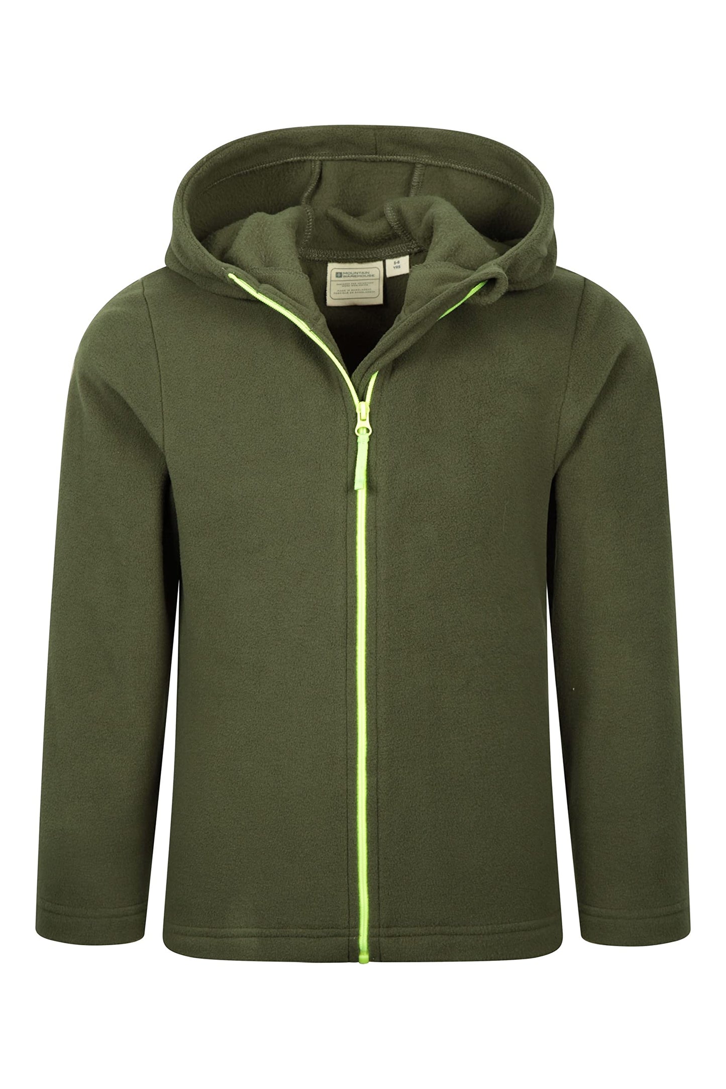 - Mountain Warehouse Camber Kids Microfleece Hoodie | Breathable Childrens Pullover -