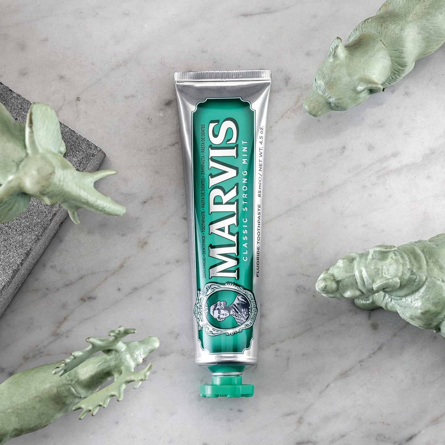 - Marvis Classic Strong Mint Toothpaste | 85 ml | Sensational Flavoured Toothpaste -