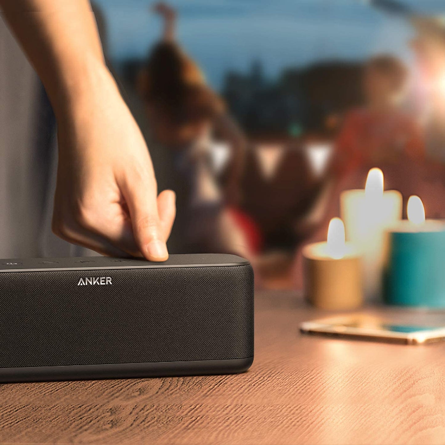 - Upgraded Anker Soundcore Boost Bluetooth Speaker -