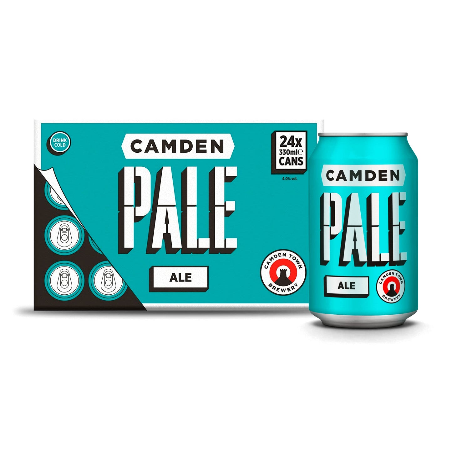 Camden Pale Ale Can, 24 Pack 330 ml Cans