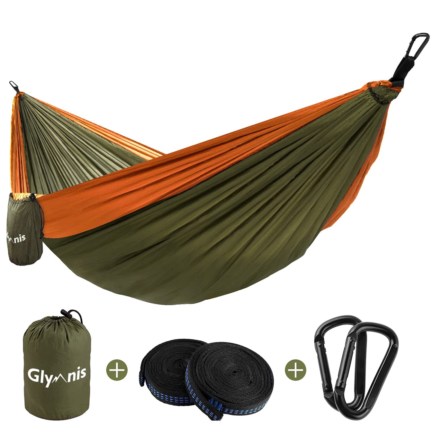 - Glymnis Camping Hammock | 2 Person | Lightweight Double Hammock -