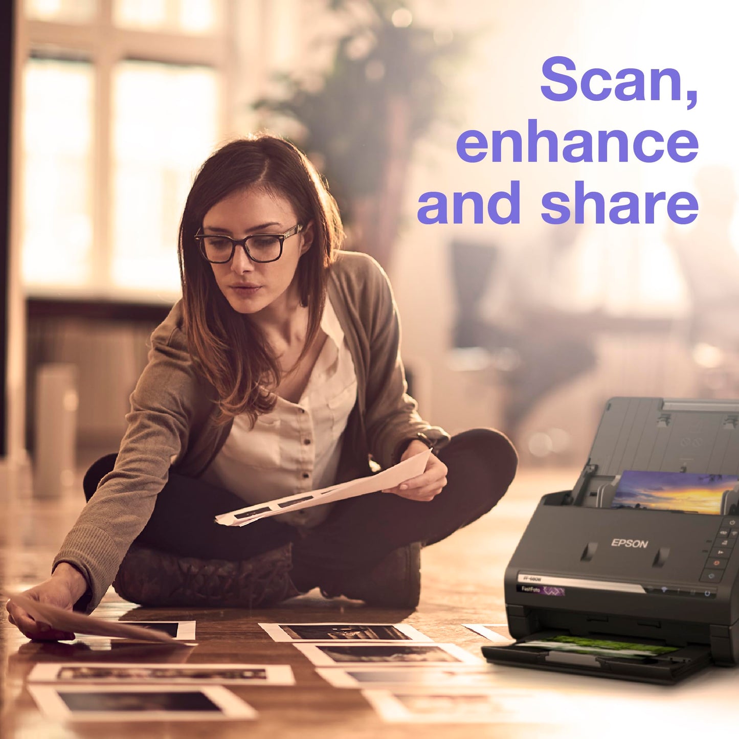 - Epson FastFoto FF-680W Wireless High | Speed Photo and Document Scanning System -