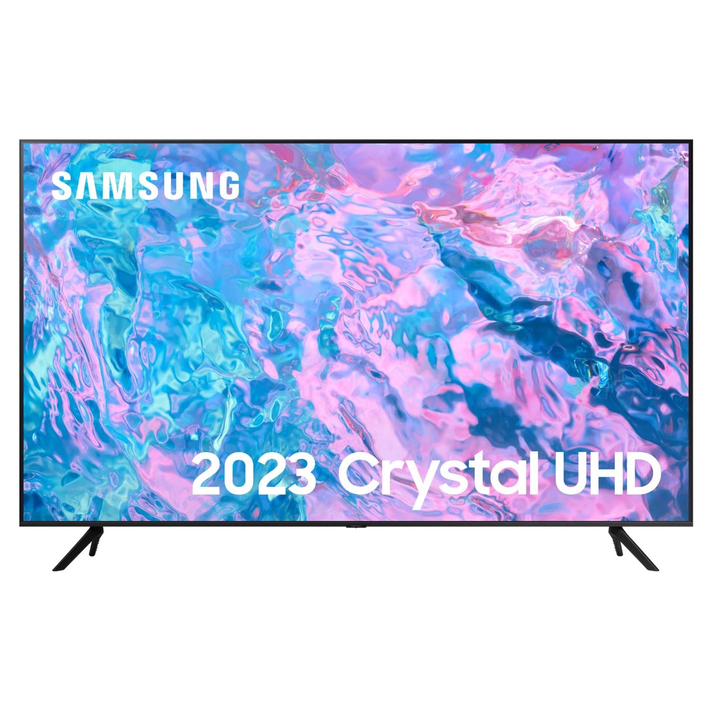 65 Inch CU7100 UHD HDR Smart TV (2023) - 4K Crystal Processor, Adaptive Sound Audio, PurColour, Built In Gaming TV Hub, Smart TV Streaming & Video Call Apps And Image Contrast Enhancer