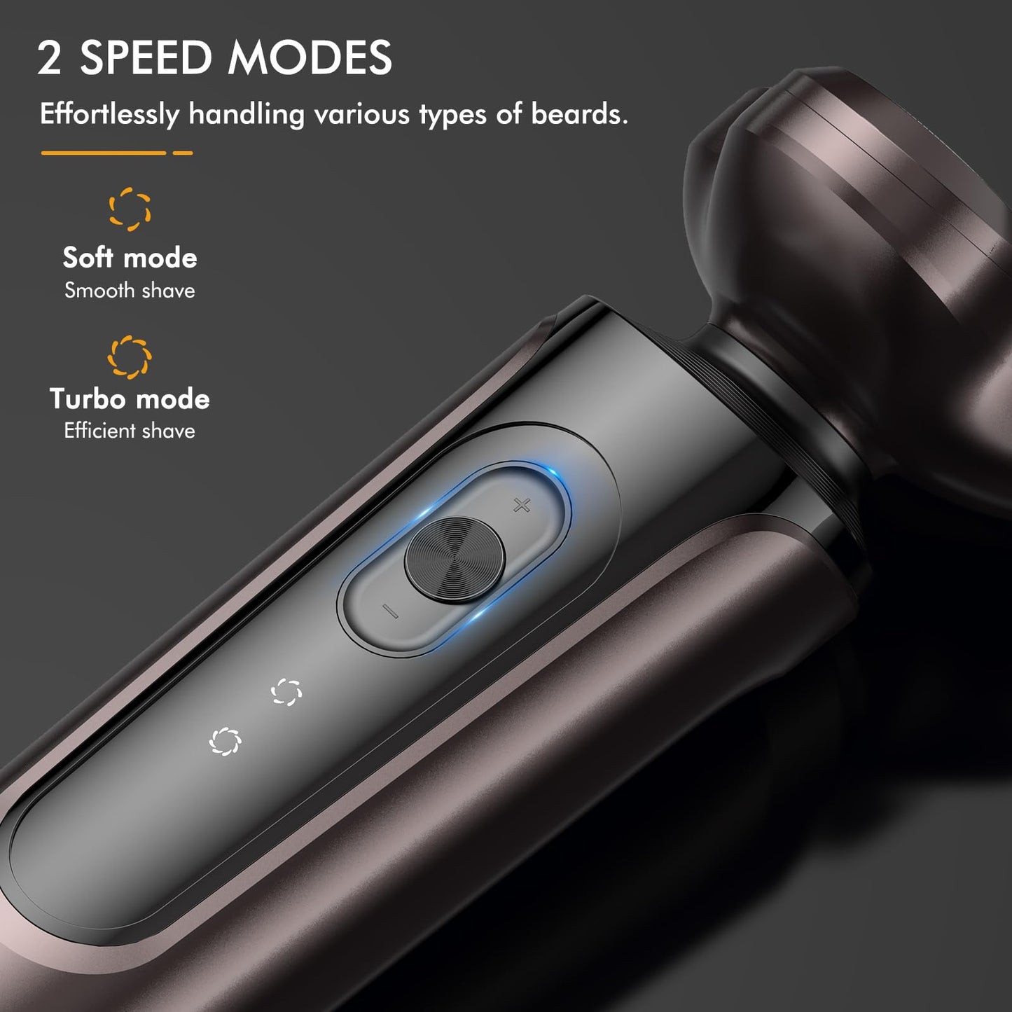 - Electric Shaver for Men | Cordless Rechargeable Rotary Shaver -