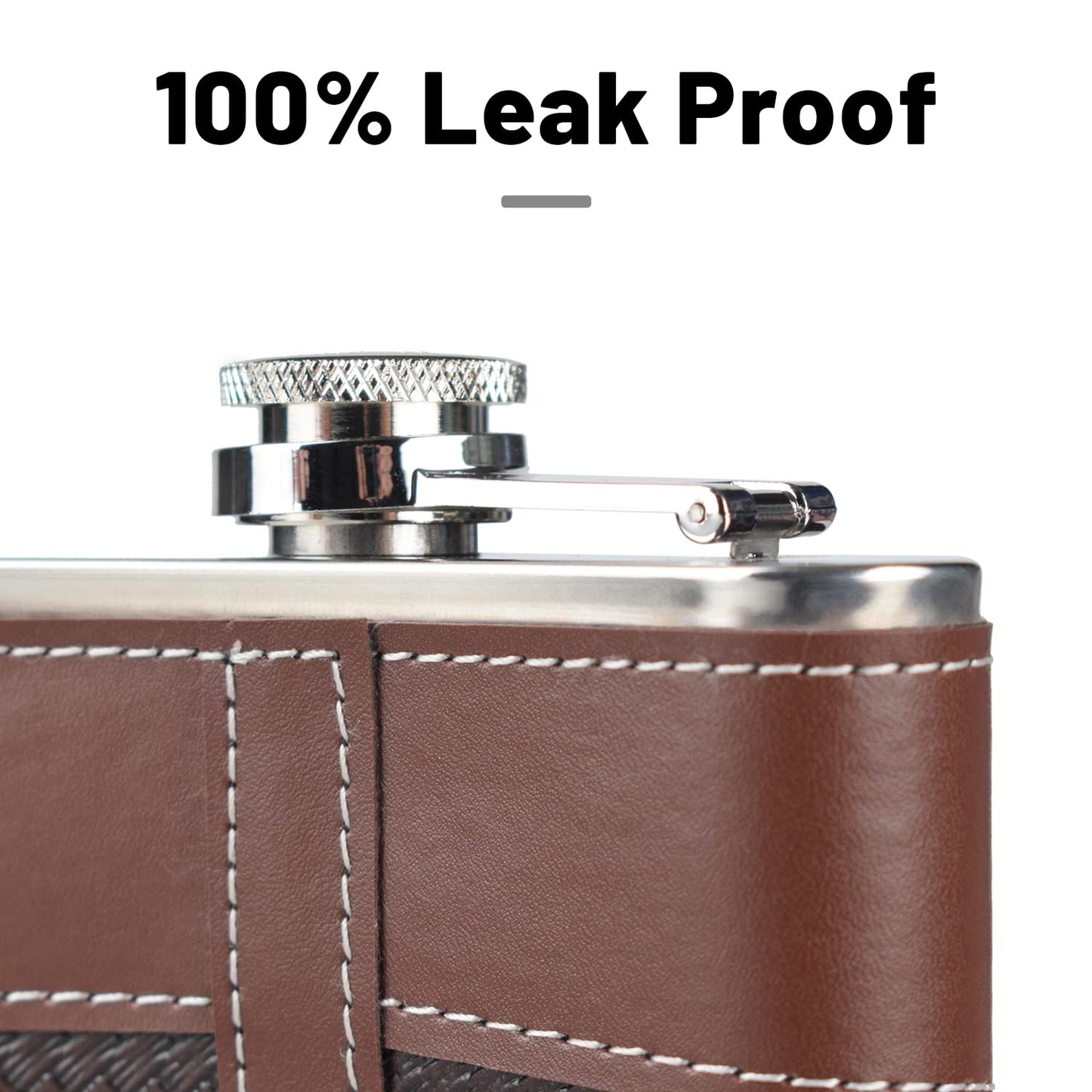 - LHD HOME Hip Flasks | Leather Hip Flask Gift Set -