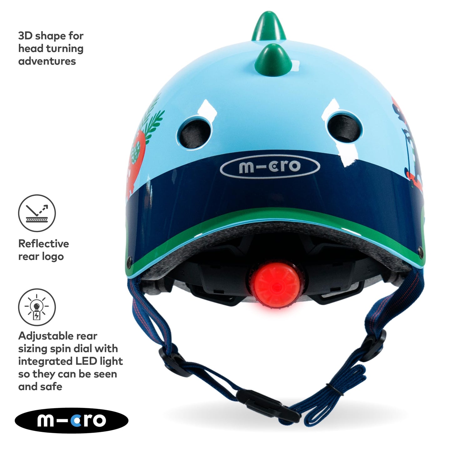- Micro Scooters | Bike/Scooter 3D Printed Deluxe Children's Helmet | Cycling Accessories -