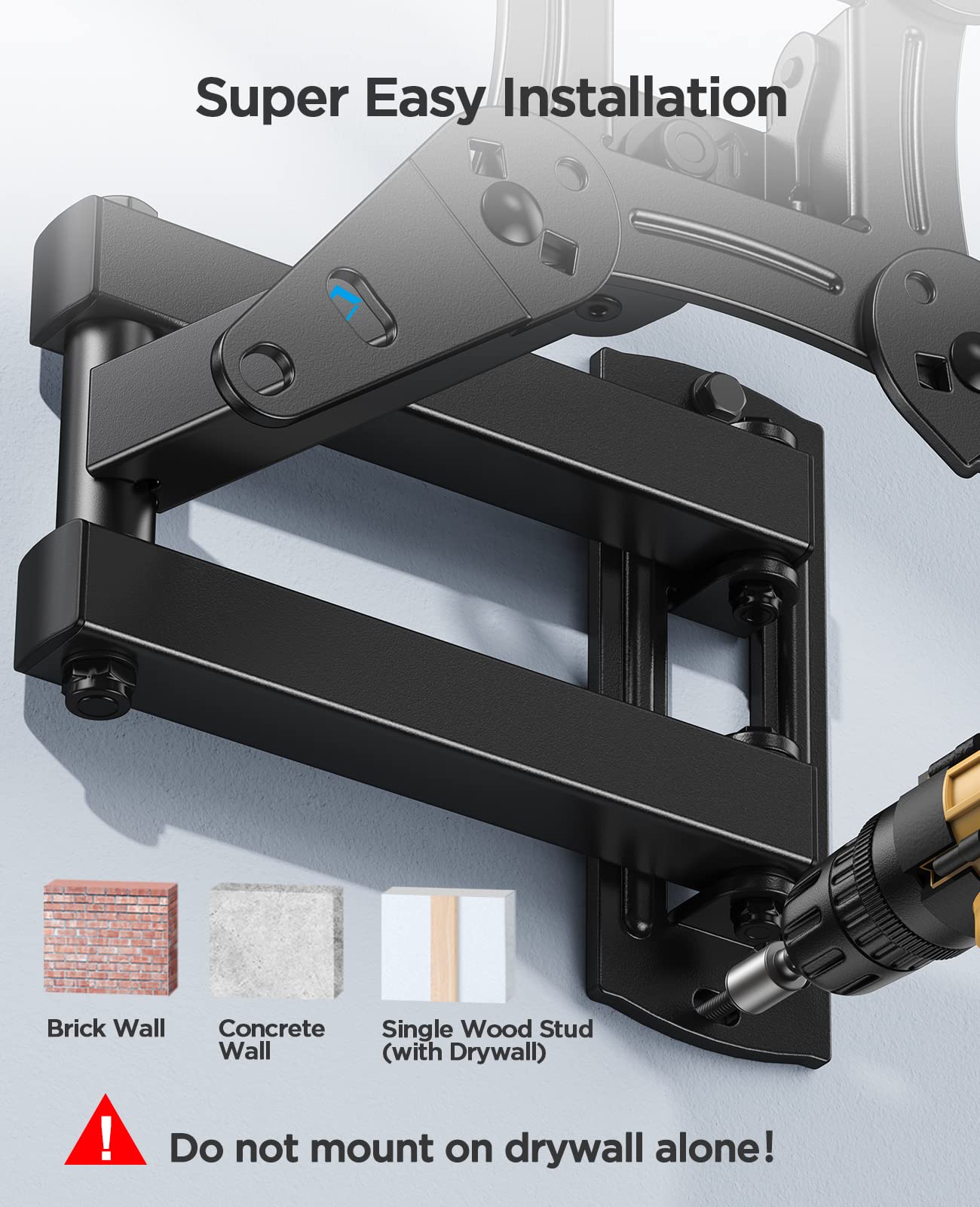 - PERLESMITH TV Wall Bracket for 13-42 inch TVs | TV Wall Mount for Flat & Curved TV | Max 20kg -