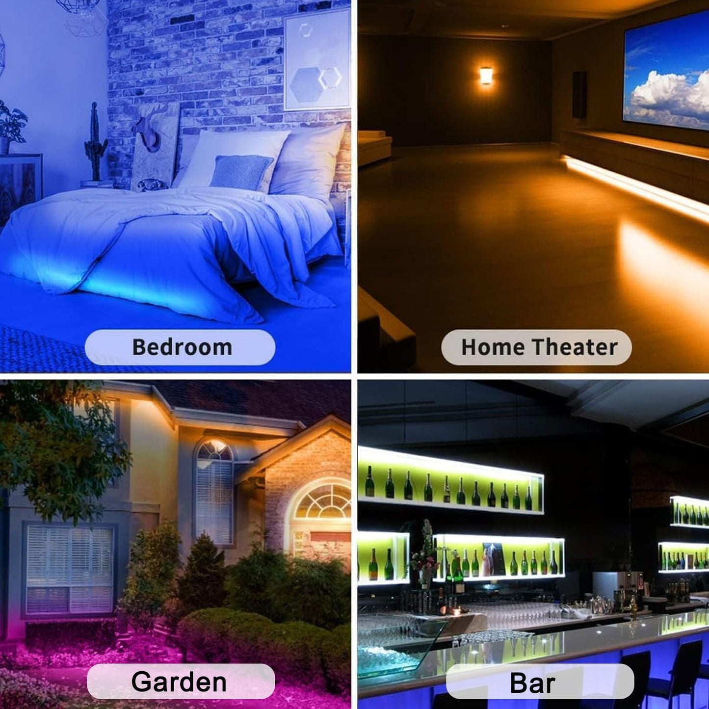 - FOLAI 2M Led Strip Lights | RGB Music Sync Color Changing Led Lights -