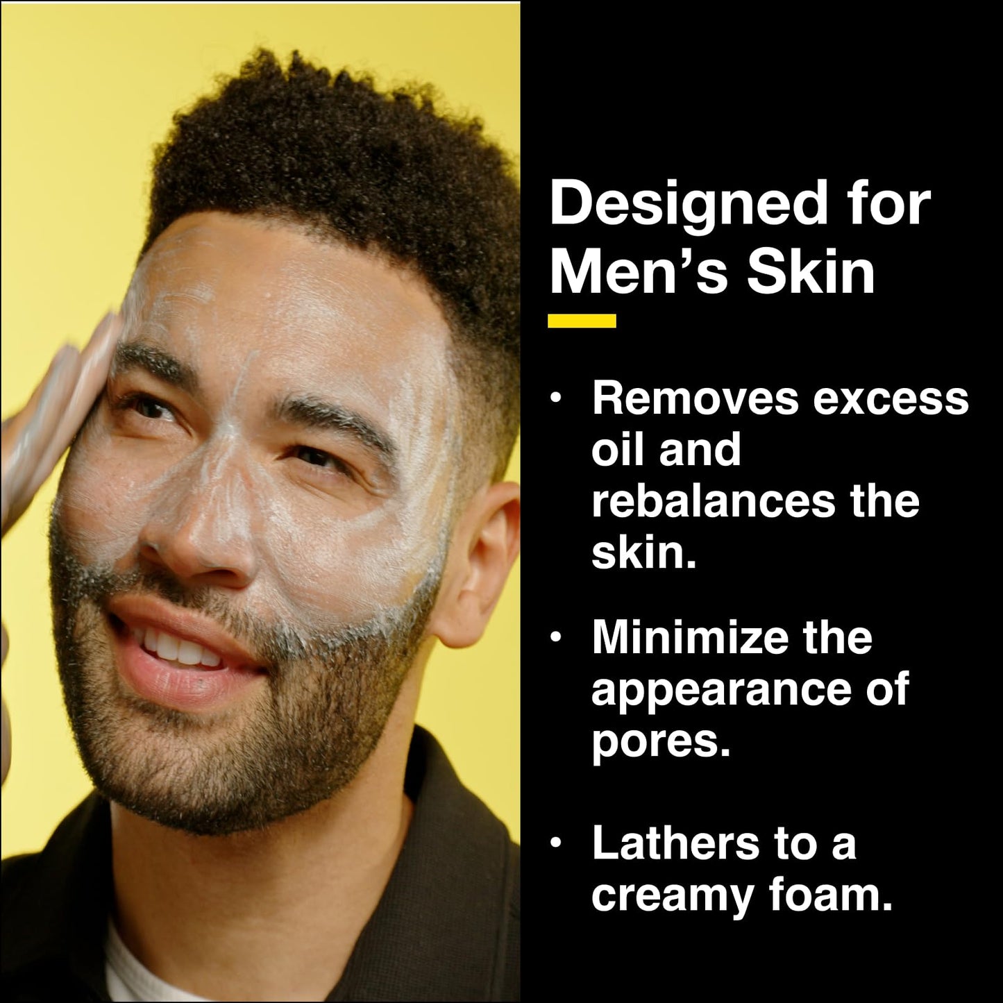 - Lumin Men’s No-Nonsense Charcoal Cleanser/FaceWash -