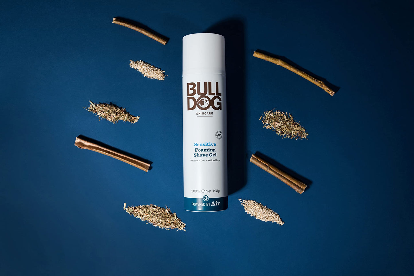 BULLDOG SKINCARE - Sensitive Foaming Shave Gel | Smooth and conditioning | 200 ml