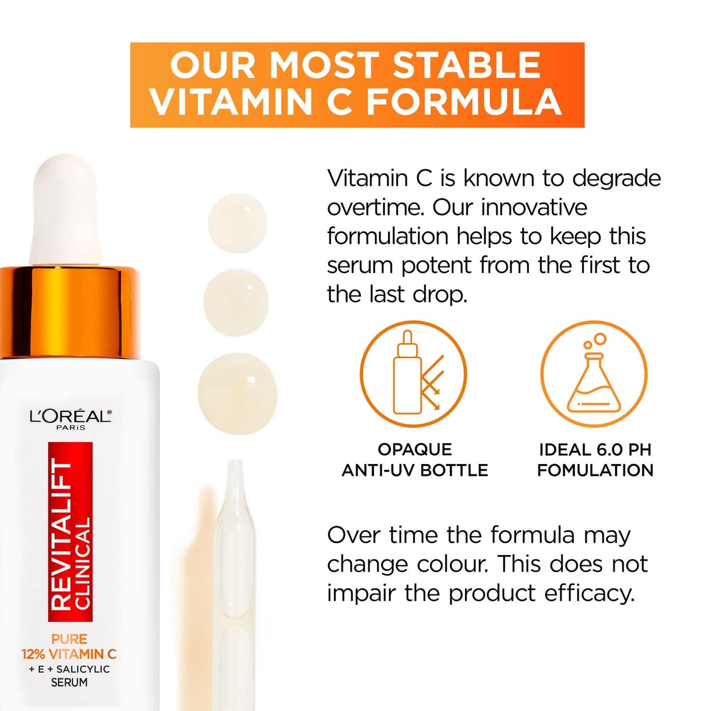 - L'Oréal Paris Revitalift | Pure Vitamin C Brightening Serum -