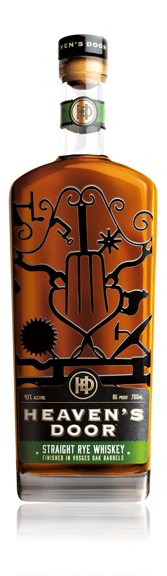 - Heavens Door Straight Rye | Developed in Partnership with Bob Dylan | 43 Percent 70 cl -