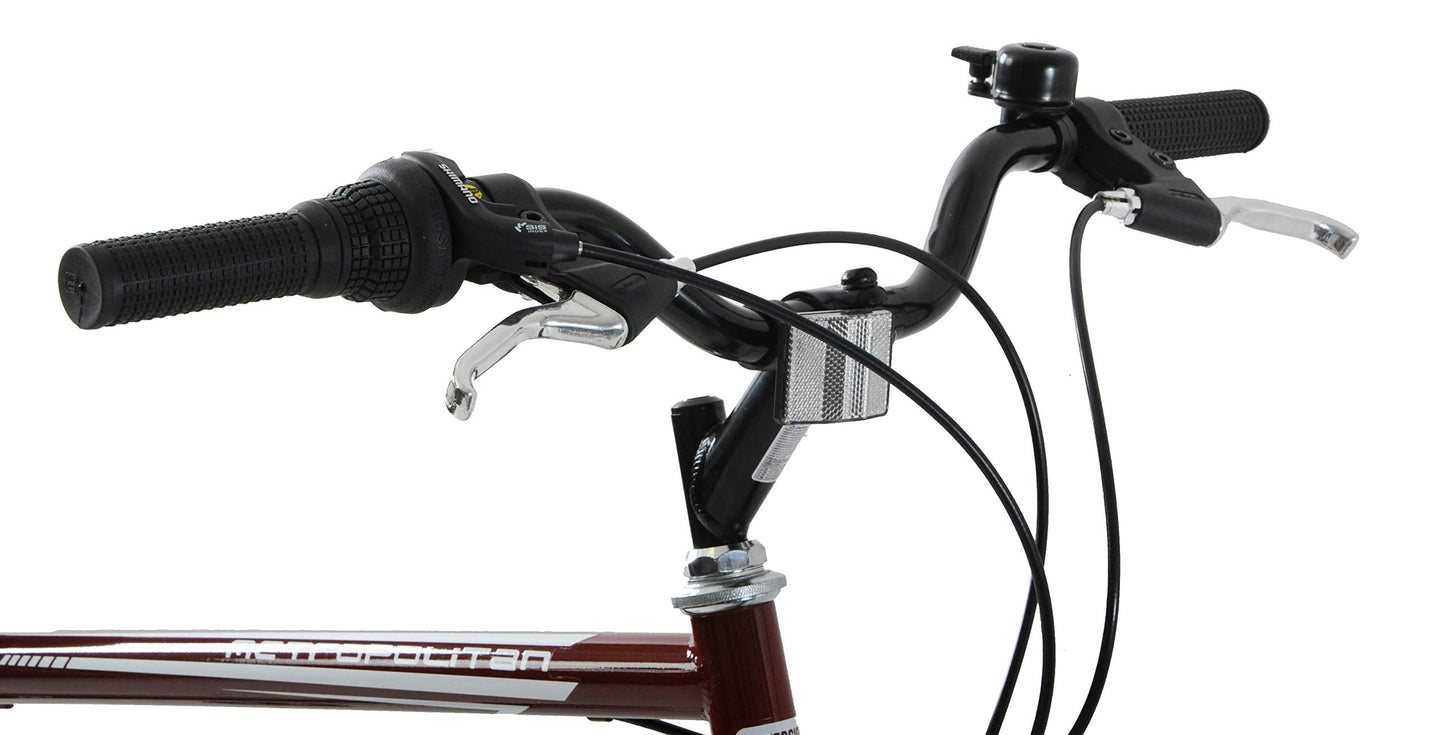 Ammaco Professional Metropolitan Mens 700c Hybrid Bike City Bike 22" Frame