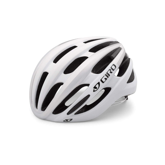 - Giro Unisex Foray Road Cycling Helmet | Matt White/Silver -