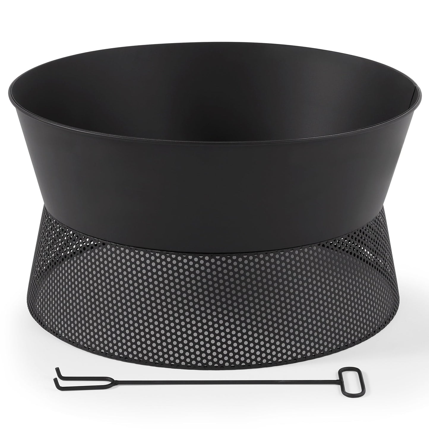 - VonHaus Fire Pit – Firepit for Outdoor, Garden, Patio – Portable & Lightweight