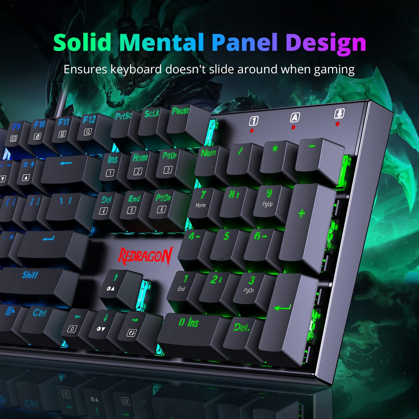 - Mechanical Gaming Keyboard | Redragon Mechanical Keyboard with 105 Programmable Keys -