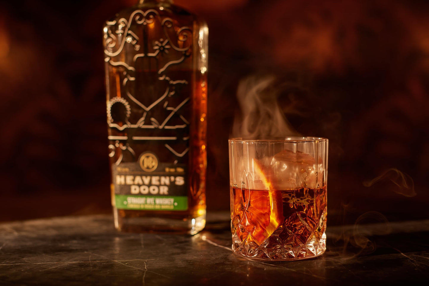 - Heavens Door Straight Rye | Developed in Partnership with Bob Dylan | 43 Percent 70 cl -
